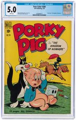 "FOUR COLOR" #284 JULY 1950 CGC 5.0 VG/FINE (PORKY PIG).