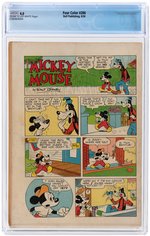 "FOUR COLOR" #286 AUGUST 1950 CGC 4.0 VG (MICKEY MOUSE).