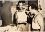 1950 CUBAN BASEBALL PHOTO WITH RODOLFO FERNANDEZ & BOBBY ESTALELLA.