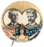 WILSON & MARSHALL LADY LIBERTY JUGATE BUTTON HAKE #19.