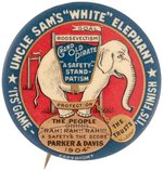 PARKER "UNCLE SAM'S WHITE ELEPHANT" BUTTON HAKE #112.