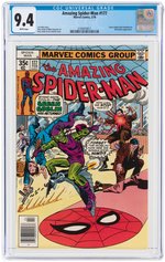 "AMAZING SPIDER-MAN" #177 FEBRUARY 1978 CGC 9.4 NM.