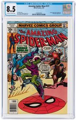 "AMAZING SPIDER-MAN" #177 FEBRUARY 1978 CGC 8.5 VF+.