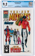 "NEW MUTANTS" #99 APRIL 1991 CGC 9.2 NM- (FIRST FERAL & SHATTERSTAR CAMEO).