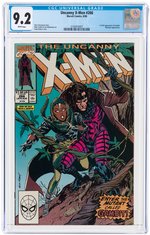 "UNCANNY X-MEN" #266 AUGUST 1990 CGC 9.2 NM- (FIRST GAMBIT).