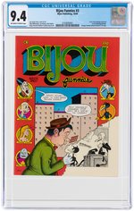 "BIJOU FUNNIES" #3 OCTOBER 1969 CGC 9.4 NM.