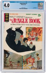 "JUNGLE BOOK" #1 MARCH 1968 CGC 4.0 VG.