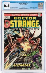 "DOCTOR STRANGE" #2 AUGUST 1974 CGC 6.5 FINE+.