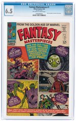 "FANTASY MASTERPIECES" #1 FEBRUARY 1966 CGC 6.5 FINE+.