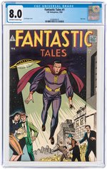 "FANTASTIC TALES" #1 1958 CGC 8.0 VF.