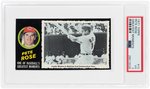 1971 TOPPS PETE ROSE - GREATEST MOMENTS #15 PSA VG 3.