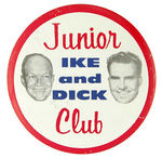 SCARCE "IKE AND DICK JUNIOR CLUB" LITHO JUGATE.