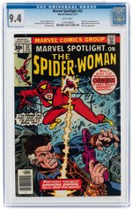 "MARVEL SPOTLIGHT" #32 FEBRUARY 1977 CGC 9.4 NM (FIRST SPIDER-WOMAN).