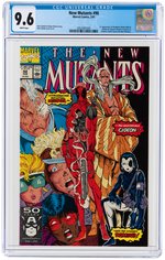 "NEW MUTANTS" #98 FEBRUARY 1991 CGC 9.6 NM+ (FIRST DEADPOOL).