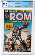 "ROM" #1 DECEMBER 1979 CGC 9.6 NM+ (FIRST ROM).