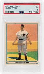 1941 PLAY BALL JIMMIE FOXX (HOF) #13 PSA PR 1.