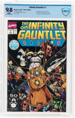 "INFINITY GAUNTLET" #1 JULY 1991 CBCS 9.8 NM/MINT.