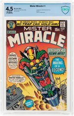 "MISTER MIRACLE" #1 MARCH-APRIL 1971 CBCS 4.5 VG+ (FIRST MISTER MIRACLE & OBERON).