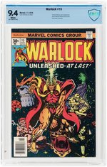 "WARLOCK" #15 NOVEMBER 1976 CBCS 9.4 NM.