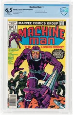 "MACHINE MAN" #1 APRIL 1978 CBCS 6.5 FINE+.