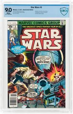 "STAR WARS" #5 NOVEMBER 1977 CBCS 9.0 VF/NM.