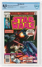 "STAR WARS" #6 DECEMBER 1977 CBCS 8.5 VF+.