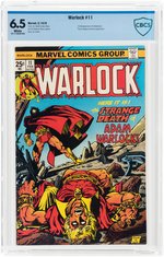 "WARLOCK" #11 FEBRUARY 1976 CBCS 6.5 FINE+ (FIRST FULL IN-BETWEENER).