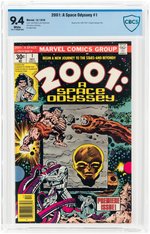 "2001: A SPACE ODYSSEY" #1 DECEMBER 1976 CBCS 9.4 NM.