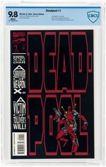 "DEADPOOL" #1 AUGUST 1993 CBCS 9.8 NM/MINT.