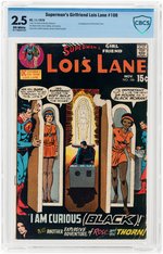 "SUPERMAN'S GIRLFRIEND LOIS LANE" #106 NOVEMBER 1970 CBCS 2.5 GOOD+.