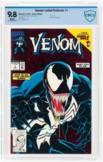 "VENOM: LETHAL PROTECTOR" #1 FEBRUARY 1993 CBCS 9.8 NM/MINT.