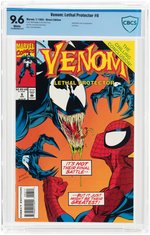 "VENOM: LETHAL PROTECTOR" #6 JULY 1993 CBCS 9.6 NM+.