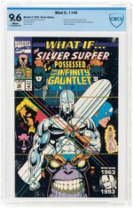 "WHAT IF...?" #49 MAY 1993 CBCS 9.6 NM+.