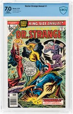 "DOCTOR STRANGE ANNUAL" #1 1976 CBCS 7.0 FINE/VF.