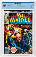 "MS. MARVEL" #3 MARCH 1977 CBCS 8.0 VF.