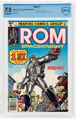 "ROM" #1 DECEMBER 1979 CBCS 7.5 VF- (FIRST ROM).