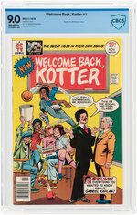 "WELCOME BACK, KOTTER" #1 NOVEMBER 1976 CBCS 9.0 VF/NM.