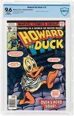 "HOWARD THE DUCK" #12 MAY 1977 CBCS 9.6 NM+.