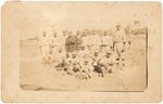 1920 CUBAN BASEBALL TEAM RPPC WITH ALEJANDRO OMS (CUBAN HOF).