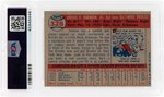 1957 TOPPS BROOKS ROBINSON (HOF) #328 ROOKIE CARD PSA VG+ 3.5.