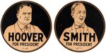 SMITH & HOOVER SCARCE CARDBOARD LICENSE PLATE ATTACHMENTS.