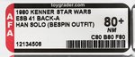 "STAR WARS: THE EMPIRE STRIKES BACK - HAN SOLO (BESPIN OUTFIT)" 41 BACK-A AFA 80+ NM.