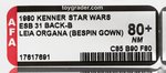 "STAR WARS: THE EMPIRE STRIKES BACK - LEIA ORGANA (BESPIN GOWN)" 31 BACK-B AFA 80+ NM (GOLD NECK).