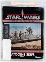 "STAR WARS: POWER OF THE FORCE - TATOOINE SKIFF" AFA 70 EX+.