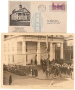 LINDBERGH KIDNAPPING TRIAL LOT OF FOUR COURTHOUSE IMAGES.