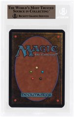 MAGIC THE GATHERING 1993 ALPHA HEALING SALVE COMMON WHITE BECKETT 9.5 GEM MINT.