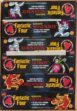 FANTASTIC FOUR CASE OF SIX ACTION FIGURES 10" BY TOYBIZ.