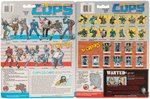 "COPS" 'N CROOKS FOUR CARDED ACTION FIGURES & BOXED A.T.A.C. VEHICLE.