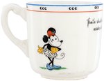 MICKEY & MINNIE MOUSE EXCEPTIONAL PARAGON CHINA CUP.