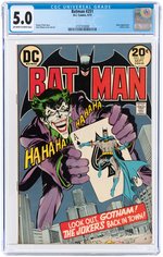 "BATMAN" #251 SEPTEMBER 1973 CGC 5.0 VG/FINE.